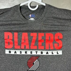 NBA Portland Trail Blazers Basketball Long Sleeve Shirt‎ Mens Small NWOT